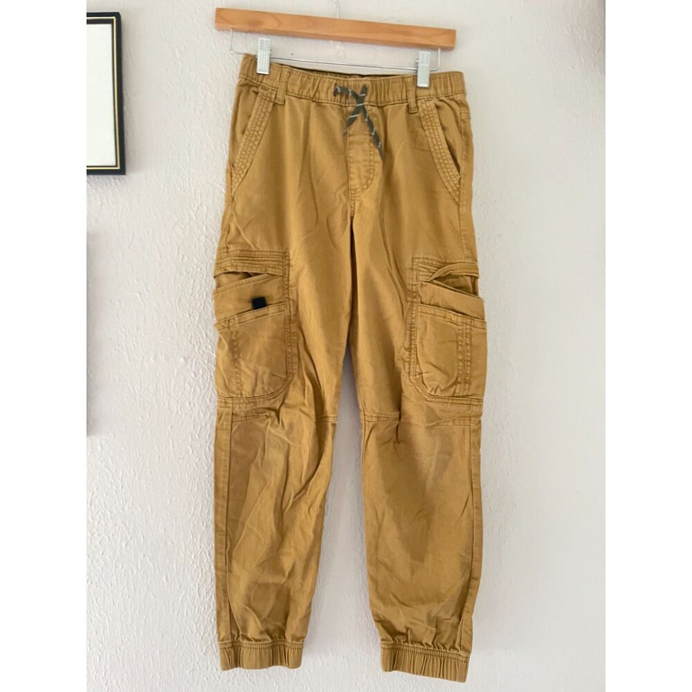 Wrangler Drawstring Cargo Joggers; Boy's 14 slim